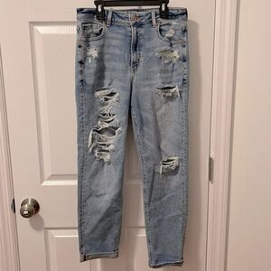 American Eagle ripped jeans